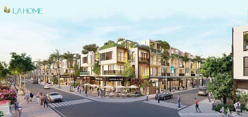 Shophouse LA Home – Kết hợp sống, kinh doanh và tích sản lâu dài